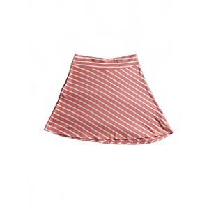 Columbia PFG Omni Wick Coral Striped Skirt Womens Small/Medium Golf Athletic D55